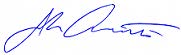 image of john ainsworth's signature